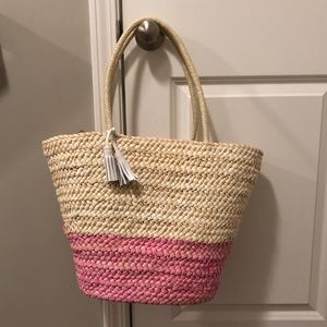 NWT Vineyard Vines Straw Tote Bag
